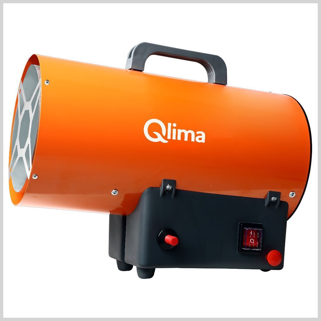 RISCALDATORE A GAS AD ARIA FORZATA QLIMA GFA 1010 700 mbar 10 kW CON PROTEZIONE