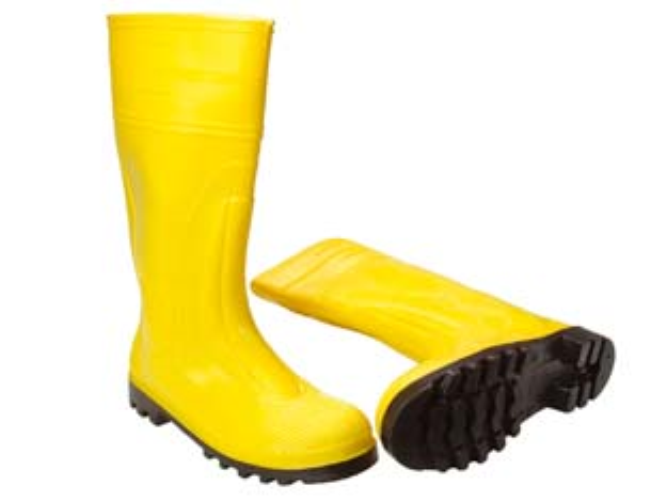 Stivali di sicurezza in pvc giallo en 345 - n°47