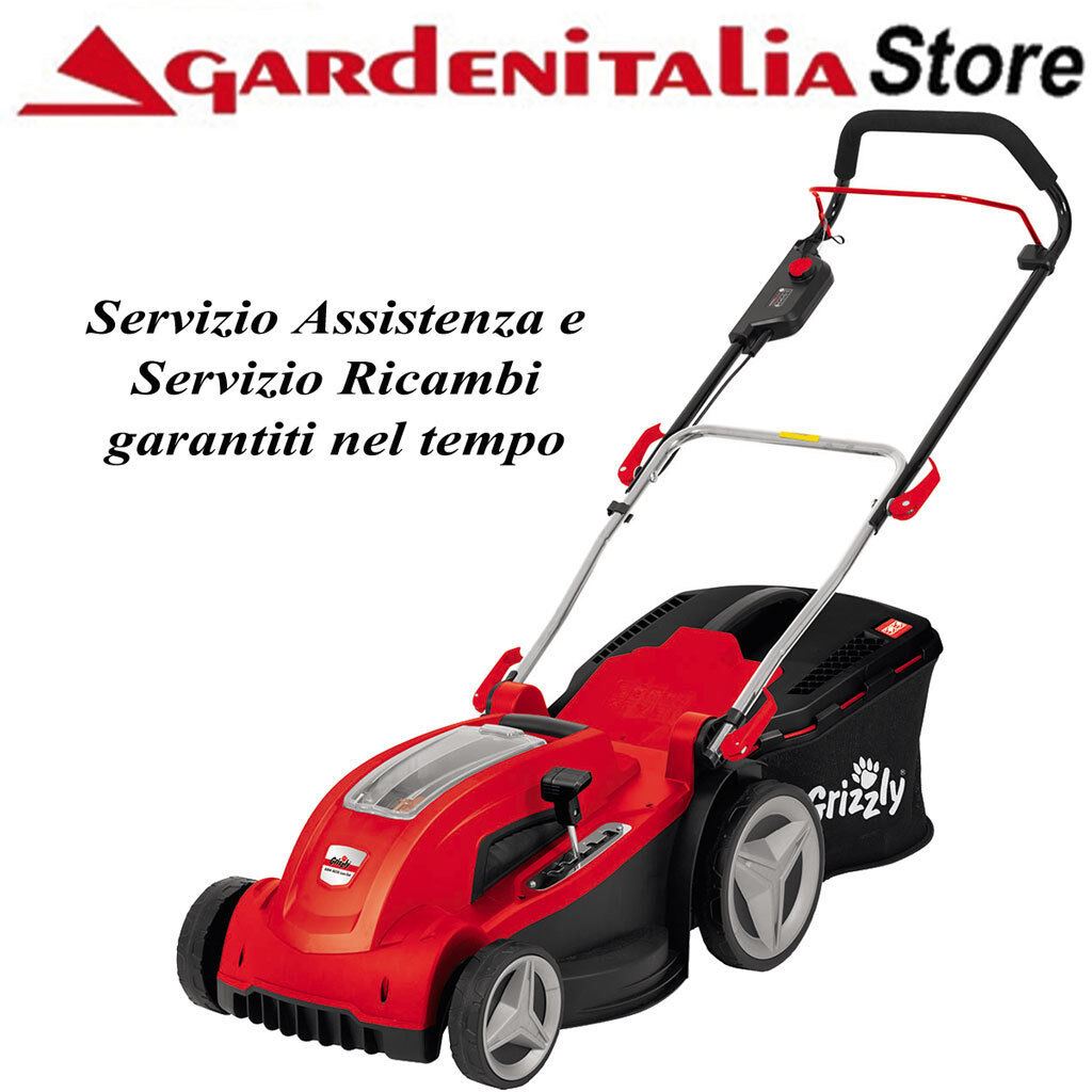 Rasaerba a Batteria al Litio 40 V Grizzly ARM 4038 con Batteria Carica Batteria