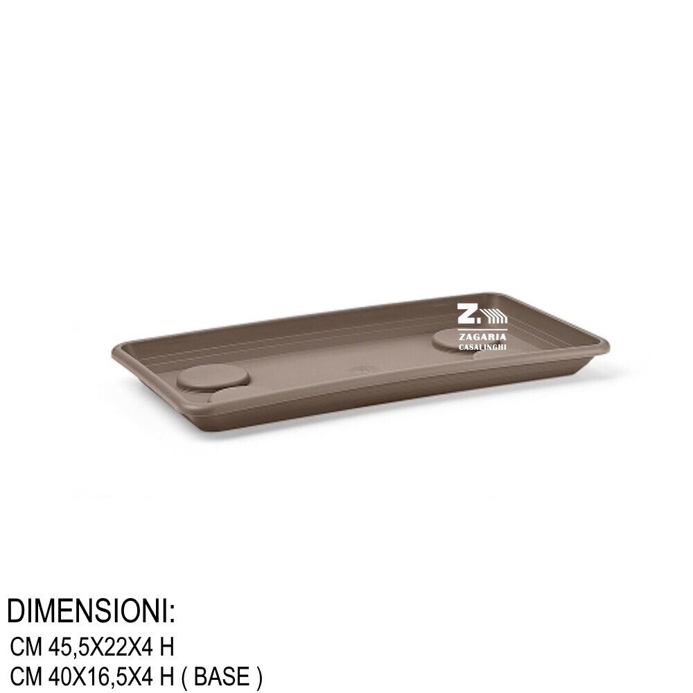 SOTTOFIORIERA SOTTOVASO ANTHEA AVANA PER FIORIERA CM 50 - CM 45,5X22X4 H