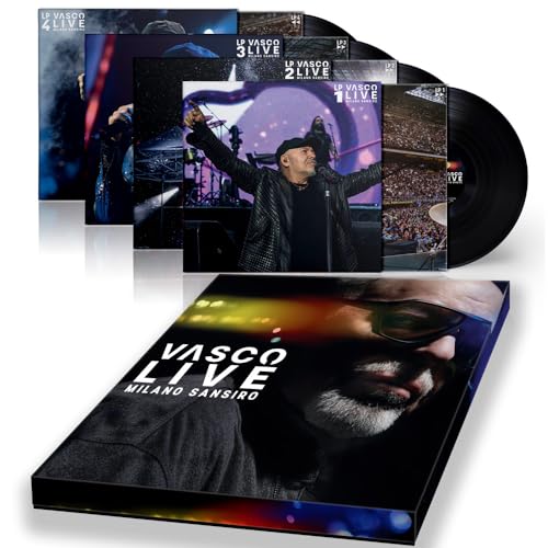 Vasco Live Milano Sansiro (Box 4 Lp)
