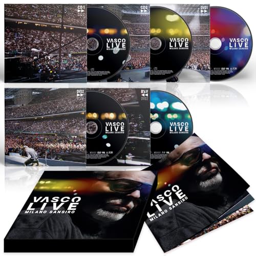 Vasco Live Milano Sansiro (Box 2Cd+2Dvd+Bd)