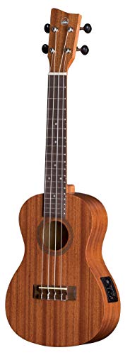 Gewa Concert - Ukulele Acustico Elettronico Manoa K-Co-Lh-E Lefthand Sapelli Opaco