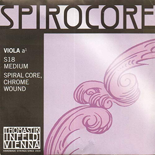 Thomastik Corda Per Viola 4/4 Spirocore - Corda La Nucleo Spirale Rivest. Acciaio Cromo, Media