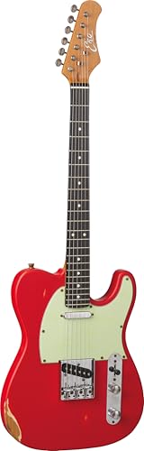 Eko Guitars Vt380 Relic, Chitarra Elettrica Serie Tribute Relic Corpo In Pawlonia, Manico In Acero E Tastiera In South American Roupanà, Pickup Single