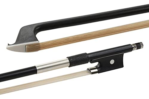 Glasser Archetto Per Violino, Fiberglass, Made In Usa, 203Sh-116, Rivestimento In Nickel-Silver, Per 1/16 Violino