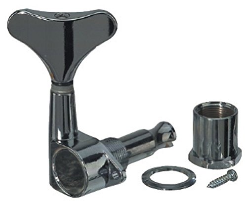 Gewa 546300 Meccanica E-Bass Chrome, Meccaniche Singole Diecast, Gotoh-Style