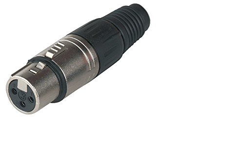 Connettore Alpha Audio Xlr(M) Angolato, Per Cavi Con Diametro Fino A 8 Mm