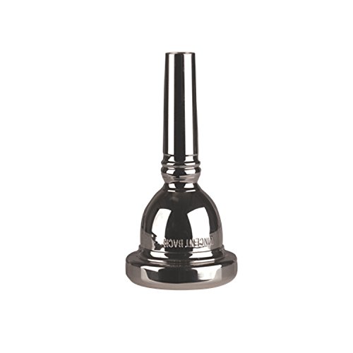 Bach 35017 Bocchino Per Trombone Tenore Con Gambo Piccolo, Placcato Argento, 17 Tazze Medie