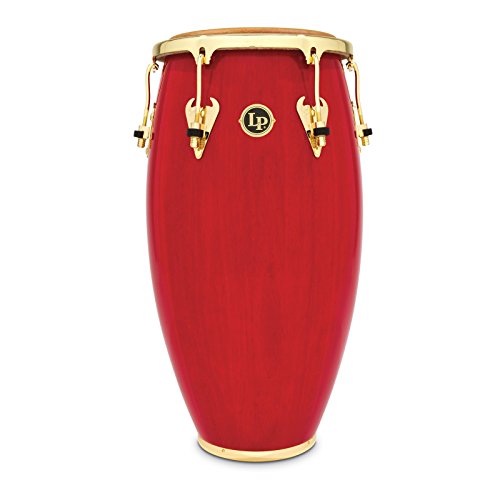 Latin Percussion Conga Matador 11" Quinto M750S-Rw, Rosso, Hardware Oro