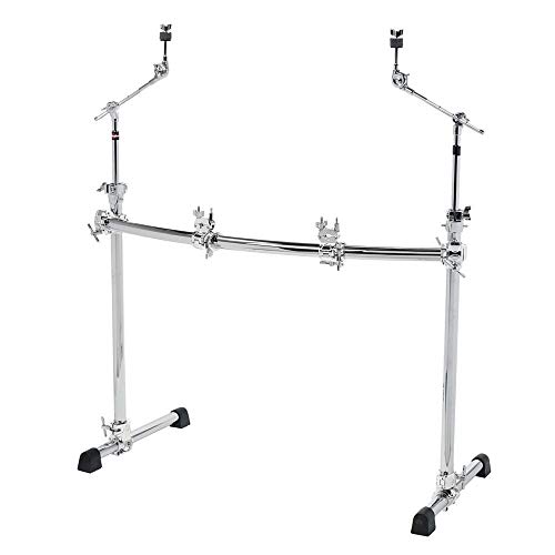 Gibraltar Rack System Chrome Series Curved Basic Rack Gcs302C, Incluse 2 Aste Piatti Sc-4425Mb