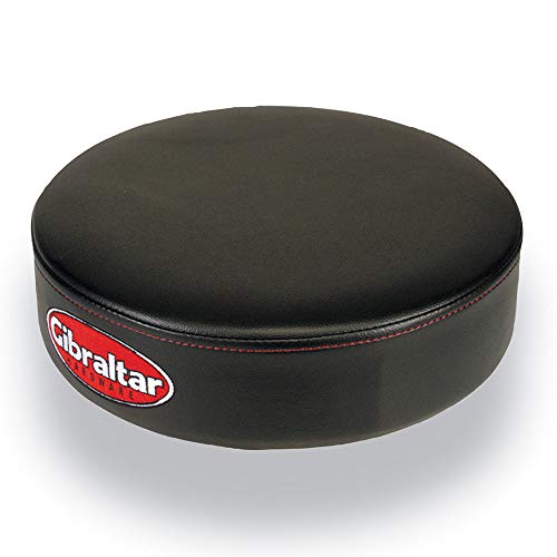 Gibraltar Seggiolini Per Batteria Sedile S9608R, Sgabello Rotondo (Round Top) Per Gibraltar 9608 Seggiolini Per Batteria