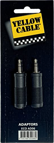 Adattatore Jack Maschio Di 3.5 Mm A Jack Mono Femmina A 6.35 Mm