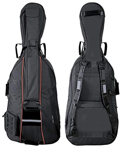 Gewa Borsa Per Violoncello Premium 1/8 - Imbottitura Da 10 Mm Con Tasca Per L'Arco E Cinghie A Zaino