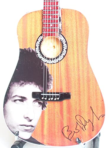 Mini Chitarra Da Collezione Replica Artisti Anni Settanta