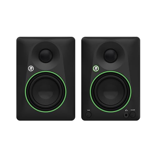Mackie Cr4.5Bt Monitor Da Studio Amplificati Da 4,5" Con Controllo Del Tono E Bluetooth®