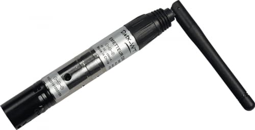 Algam Lighting Trasmittente Wireless Dmx Maschio Xrl 3 Punti, Distanza Max 400M