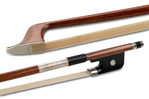 Arco Per Violoncello Gewa In Legno Di Pernambuco 4/4, Buona Qualità, Bacchetta Angolare, Timbro "Liuteria".