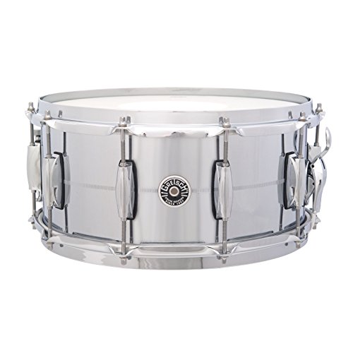 Gretsch Brooklyn Snare 14"X6.5", Chrome Over Brass - Rullante