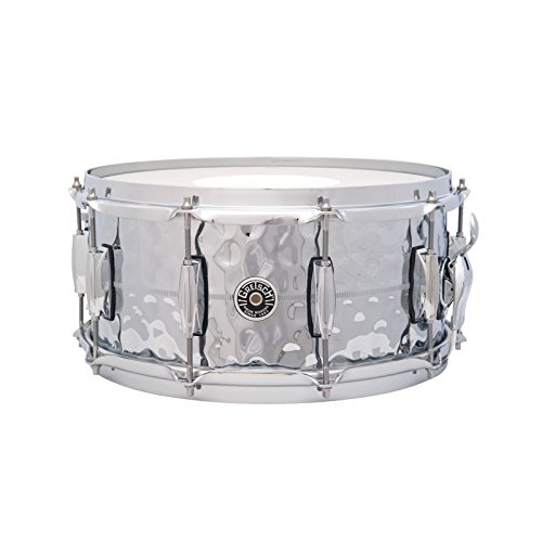 Gretsch Brooklyn Gb4164Hb - Tamburo Per Rullante In Ottone E Cromo Martellato