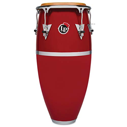 Latin Percussion Conga Patato Conga 11 3/4" Lp559X-1Rd, Rosso, Hardware Cromato