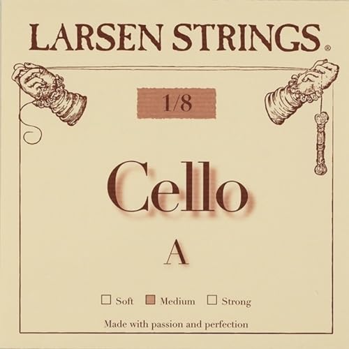 Corde Per Violoncello Larsen Strings Original Fractional - Misure Piccole A 1/8 Medio