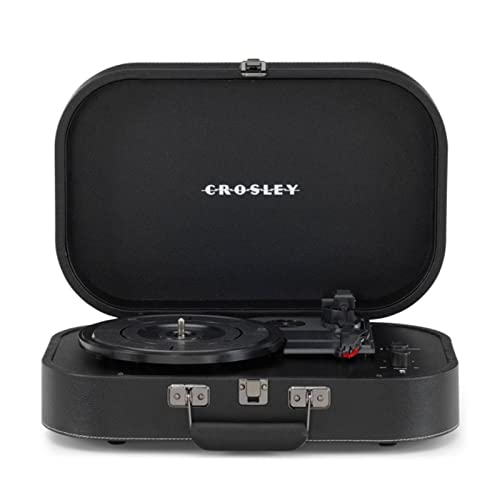 Crosley Discovery - Giradischi Portatile Bluetooth, Lettore In Vinile A 3 Velocità, Giradischi Per La Casa Per Dischi In Vinile, Altoparlanti Stereo I