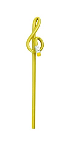Gewa 976039 Matita A Forma Di Chiave Di Violino, Gialla
