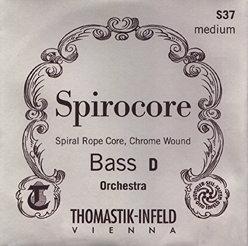 Thomastik Corda Per Contrabbasso 1/2 Spirocore - Corda Sol Nucleo Corda A Spirale, Rivest. Cromo, Accordo Orchestra, Media