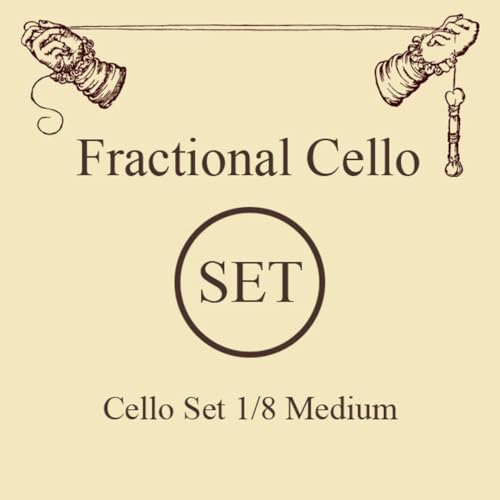 Corde Per Violoncello Larsen Strings Original Fractional - Misure Piccole Set 1/8 Medio