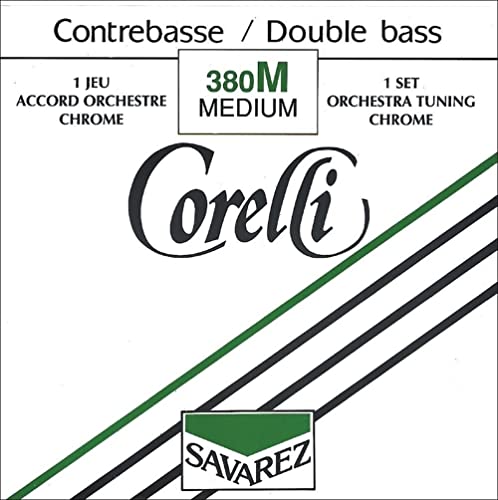 Corelli Corde Per Contrabbasso Orchestral Tuning G Nickel Extra Strong 381Tx