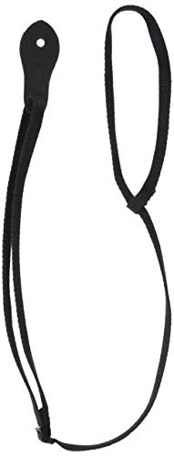 Levy'S M19C Tracolla Per Chitarra Mandolin Strap - 3/8" Cotton Leather Ends - Black