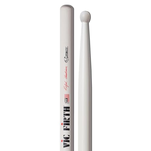 Vic Firth - Bacchette Per Batteria Rullante Serie Corpsmaster® Signature - Ralph Hardimon - Barrel Punta Di Nylon
