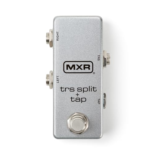 Mxr - M231 Trs Split + Tap, Pedale Mxr Compatto, Combina Splitter Trs Passivo Con Tap Tempo Reattivo