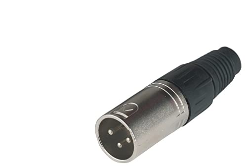 Connettore Alpha Audio Xlr(M), Per Cavi Con Diametro Fino A 8 Mm