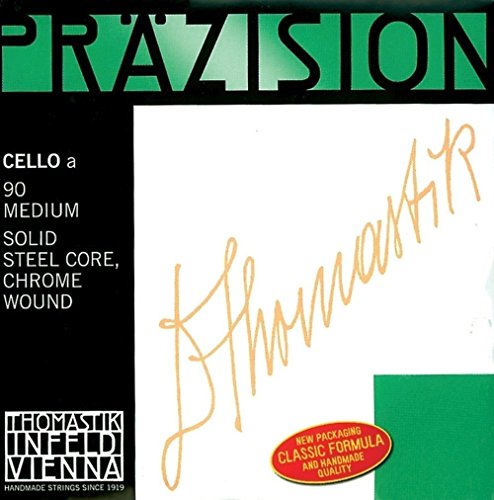 Thomastik-Infeld Precision 91 Corde Per Violoncello, Single A String, 91, 4/4 Dimensioni, Anima In Acciaio, Alluminio Ferita