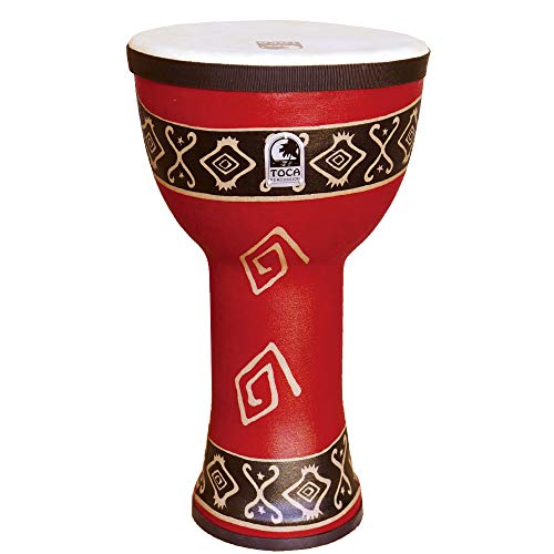 Toca Doumbek Freestyle Drum (Ottimale Per Cerchi Di Tamburi, Asili E Applicazioni Terapeutiche, Design Sintetico Robusto, Leggero E Facile Da Trasport