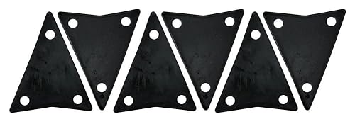 Lp Latin Percussion Conga Hardware Pad In Plastica Per Piastra Laterale Galaxy (3 Fori), 1U=6 Pezzi - Lp630