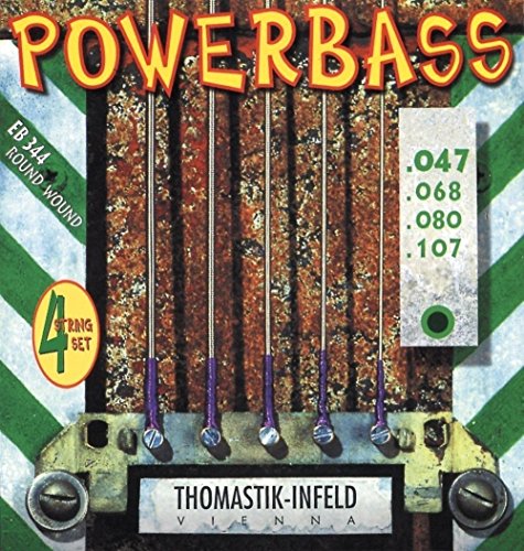 Thomastik Corda Si .119 Anima In Acciaio, Rivestimento Magnecore Round Wound Scala Lunga 34" Eb34119 Per Basso Elettrico Power Bass Set Eb345, Eb346