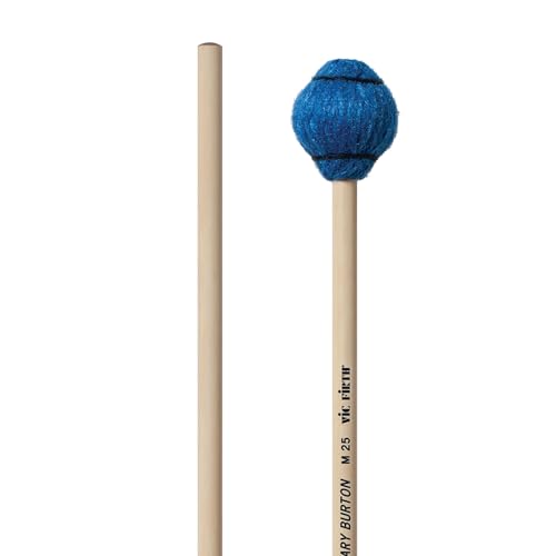Vic Firth - Bacchette Per Vibrafono Serie Signature - M25 - Gary Burton - Yarn - Media - Blu