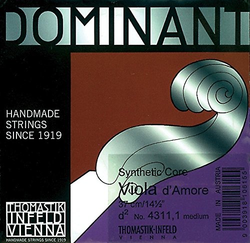 Thomastik Corda Per Viola D'Amore Dominant Lunghezza 37Cm - Corda La Melodia, Rivest. Perlon