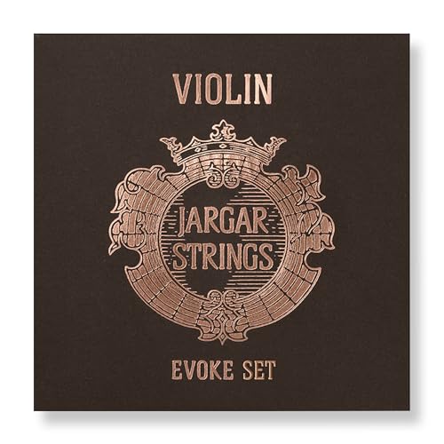 Jargar Evoke - Set Completo Di Corde Per Violino 4/4, Per Professionisti E Aspiranti Violinisti, Risposta Diretta Potente Con Colori Sonori Brillanti,