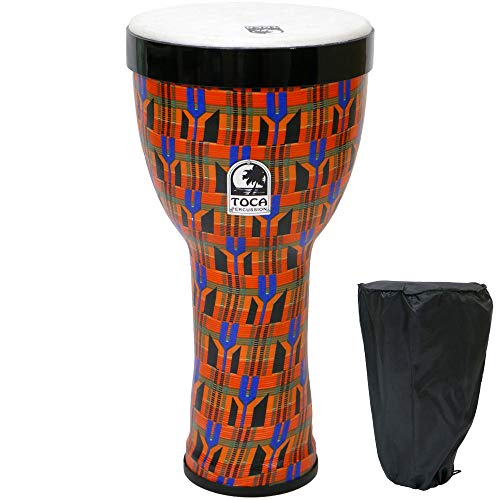 Toca Nesting Drums Freestyle Ii (Tamburo In Pvc Resistente Alle Intemperie, Per Interni Ed Esterni, Salvaspazio, Leggero, Per L'Educazione Musicale E
