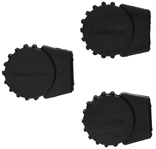 Gibraltar Accessori Aste Piatti 3 Pezzi Piedino In Gomma Piccolo Rund Sc-Pc10