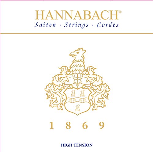 Hannabach Klassikgitarre-Saite E6 Serie 1869 Carbon/Gold Ht - 18696Ht