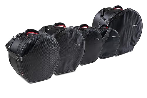 Set Di Borse Per Batteria Sps 20" X 18", 10" X 9", 12" X 10", 14" X 14", 14" X 6,5".