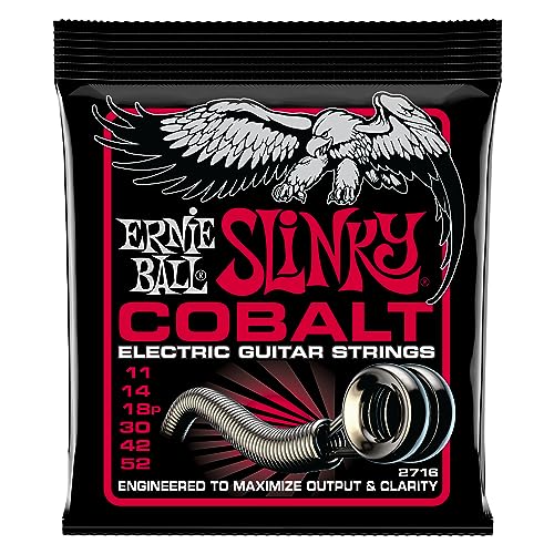 Ernie Ball, Burly Slinky Cobalt, Corde Per Chitarra Elettrica, Diametro 11-52