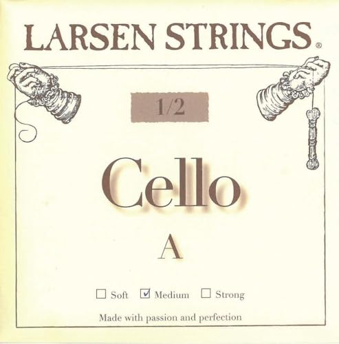 Corde Per Violoncello Larsen Strings Original Fractional - Misure Piccole C 1/2 Medio
