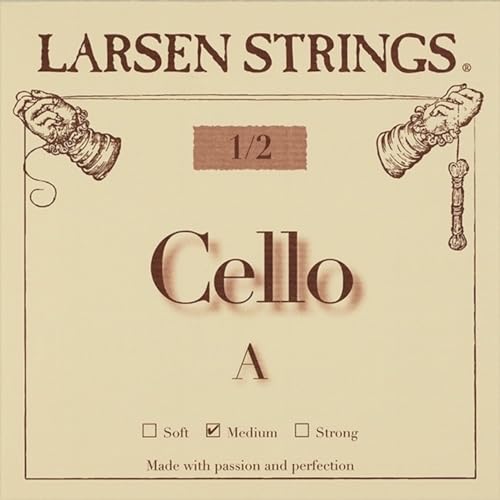 Corde Per Violoncello Larsen Strings Original Fractional - Misure Piccole A 1/2 Medio