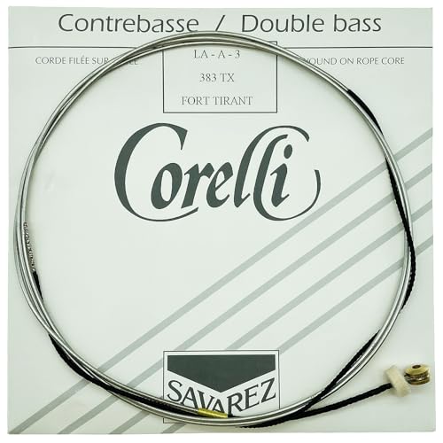 Corelli Corde Per Contrabbasso, Accordatura Orchestrale In Nichel, Extra Forte, 383Tx